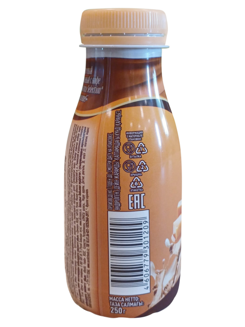 Напиток молочно-кофейный Natura selection Frappe Caramel 2.6%, 250г