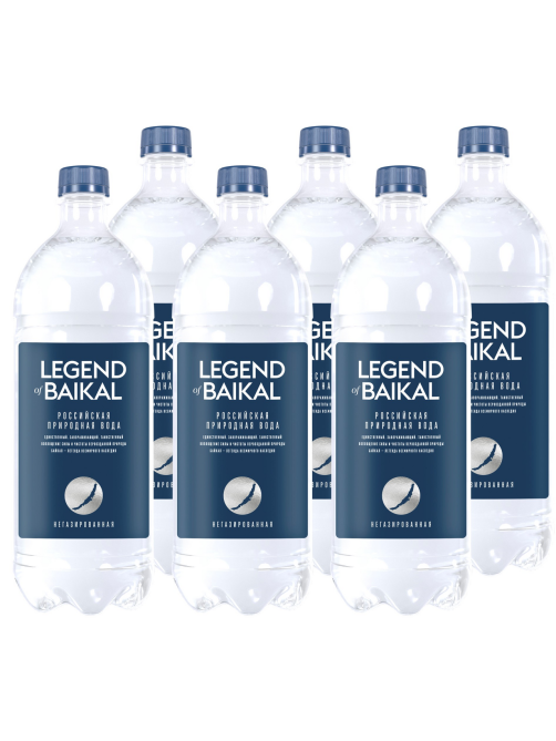 Вода Legend of Baikal негазированная, 1л
