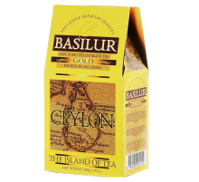 Чай Basilur Остров золотой листовой черный, 100г