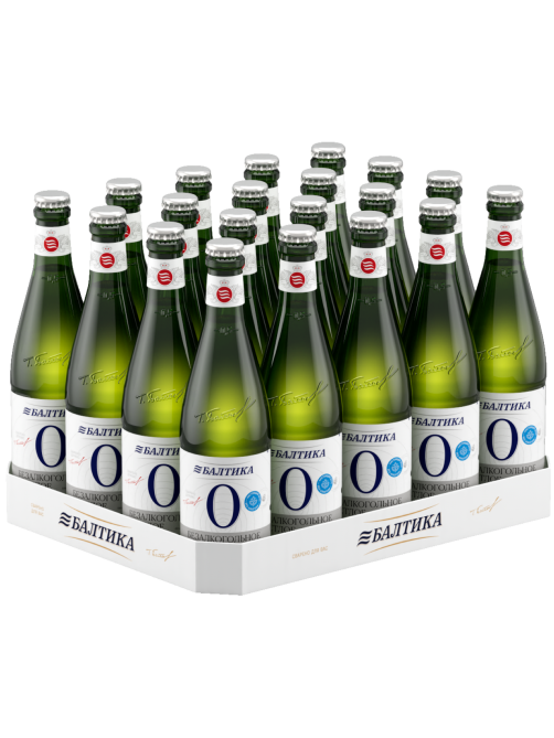 Пиво Балтика №0 безалкогольное, 0.5л x 20 шт