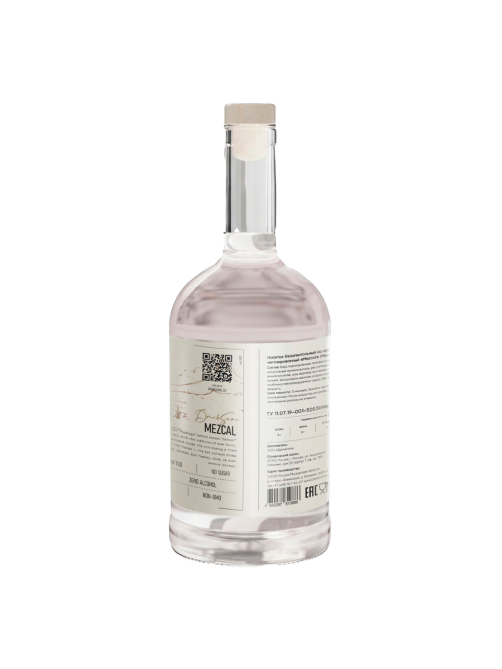 Напиток безалкогольный Drinksome Mezcal Мескаль негазированный, 0.7л