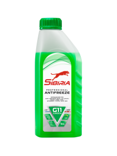 Антифриз Sibiria Green G11+, 1кг