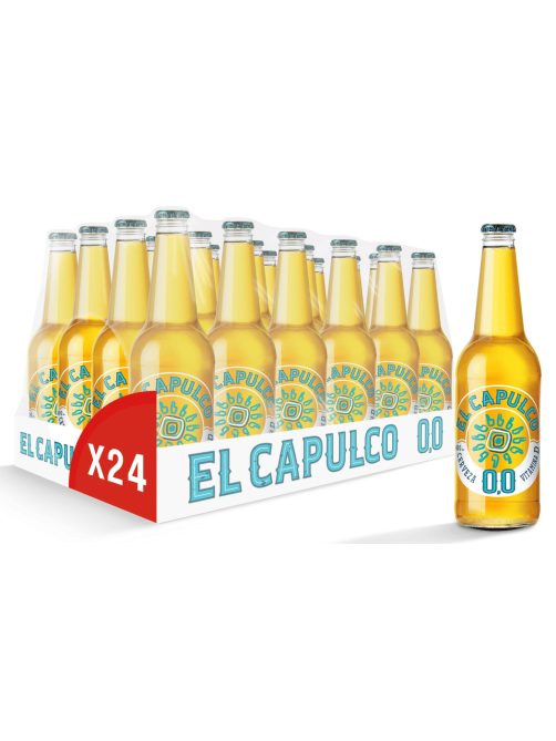 Пивной напиток El Capulco безалкогольный, 0.4л