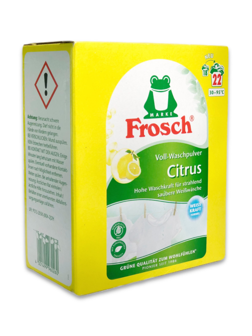 Стиральный порошок Frosch цитрус концентрированный, 1.45кг