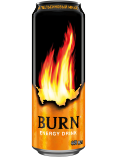 Напиток энергетический Burn Апельсиновый микс, 449мл