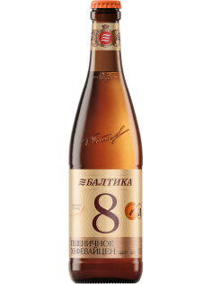 Пиво Балтика №8 Пшеничное, 0.5л