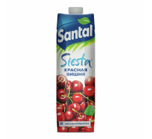 Напиток сокосодержащий Santal Siesta вишневый, 1л