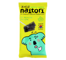 Чипсы нори Naitori со вкусом васаби, 3г