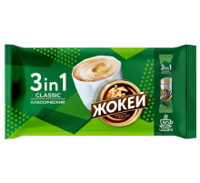 Кофе Жокей классический 3в1 растворимый в стиках (12г x 50шт), 600г