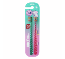 Зубная щетка Splat Juicy Lab 4+ мягкая, 2шт