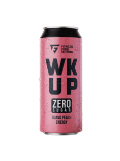 Напиток энергетический Fitness Food Factory WK Up Гуава-персик без сахара, 450мл