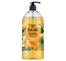 Гель для душа Exxe Hello 3 в 1 Балийская мечта, 1л