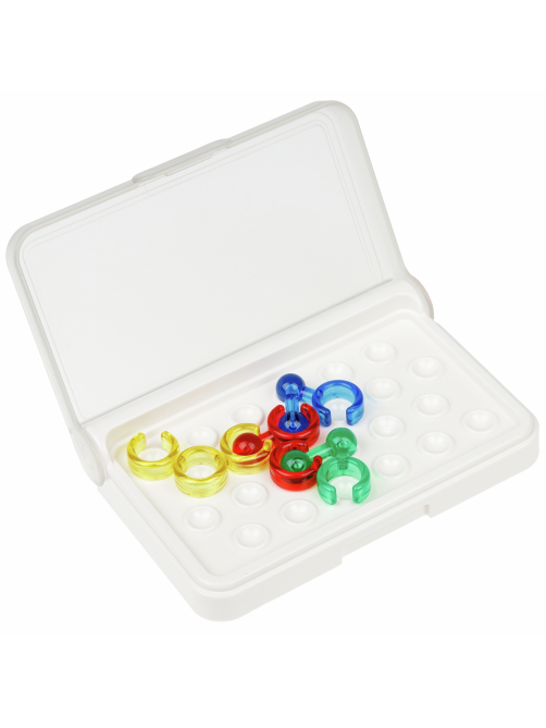 Игра настольная 1Toy Смарт пазл Кольца логическая