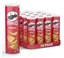 Чипсы Pringles Original картофельные, 165г x 19 шт