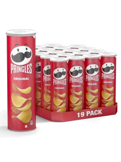Чипсы Pringles Original картофельные, 165г x 19 шт