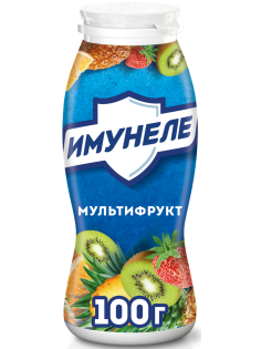Напиток кисломолочный Имунеле мультифрукт 1.2%, 100г