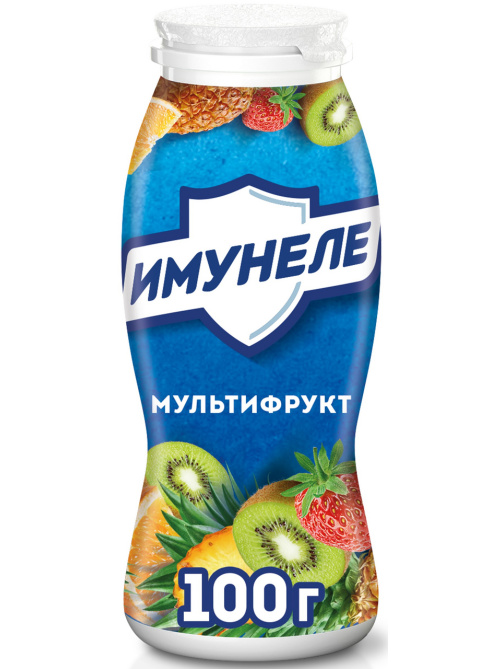 Напиток кисломолочный Имунеле мультифрукт 1.2%, 100г
