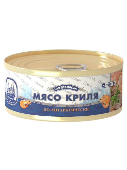 Мясо криля антарктического Ультрамарин паштет, 105г
