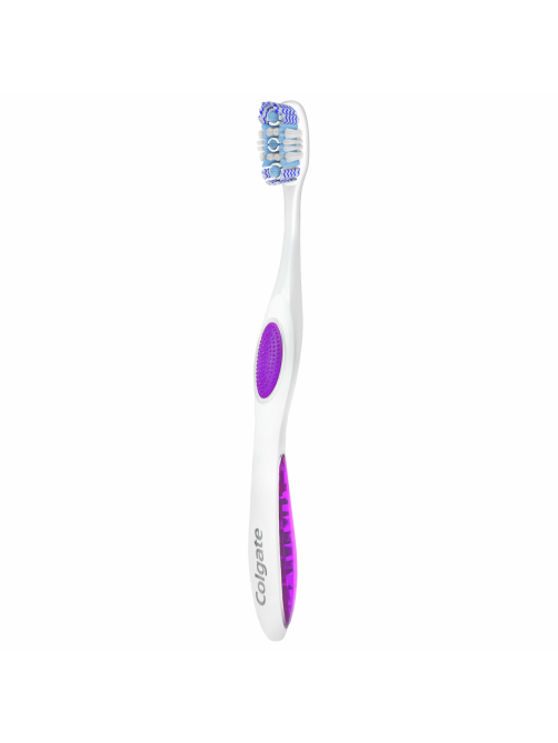 Зубная щетка Colgate Optic white отбеливающая средняя жесткость