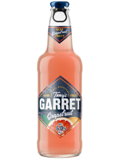 Пивной напиток Tony's Garret Hard с грейпфрутом, 0.4л