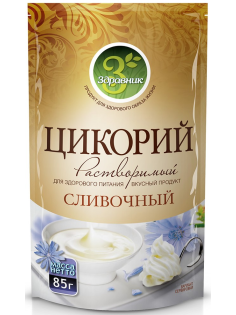 Цикорий Здравник Сливочный растворимый, 85г