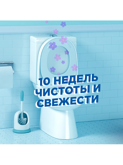 Стикер чистоты для унитаза Туалетный Утенок цитрус, 6шт