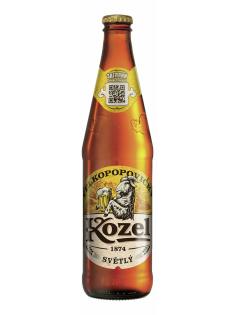 Пиво Velkopopovicky Kozel светлое, 0.45л