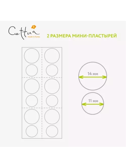 Пластыри Cettua для проблемной кожи, 36шт