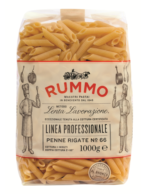 Макароны перья Rummo Penne Rigate №66 рифленые, 1кг