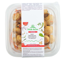 Салат Fresh Secret шампиньоны маринованные по-корейски, 400г