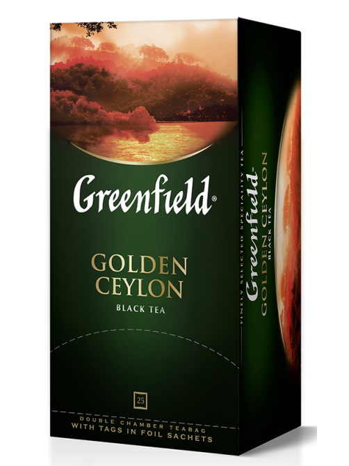 Чай Greenfield Golden Ceylon черный (2г х 25 пак), 50г