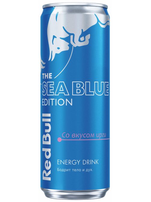 Энергетический напиток Red Bull Sea Blue с иргой, 355мл