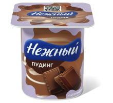 Пудинг Нежный с шоколадом 3%, 100г