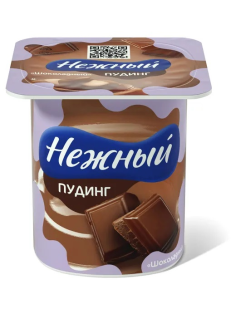 Пудинг Нежный с шоколадом 3%, 100г