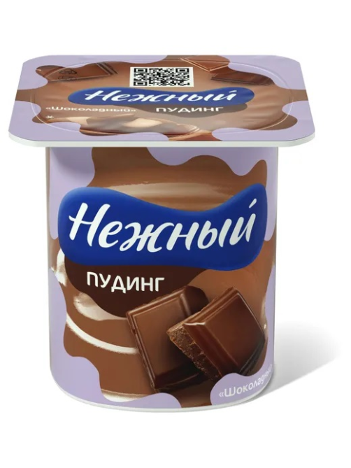 Пудинг Нежный с шоколадом 3%, 100г