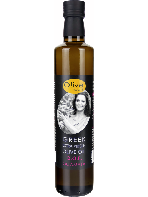 Масло оливковое Olive Roots D.O.P. Kalamata Extra Virgin нерафинированное, 500мл