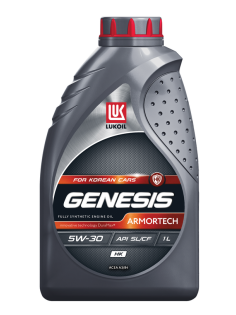 Масло моторное синтетическое Lukoil Genesis Armortech НК 5W-30 А3В4, 1л
