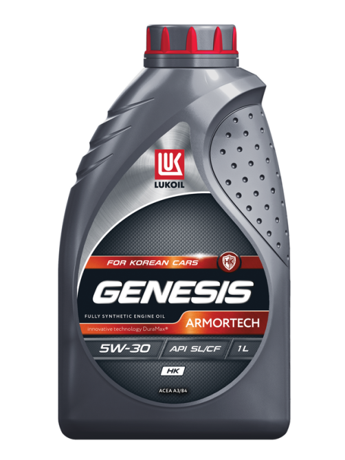 Масло моторное синтетическое Lukoil Genesis Armortech НК 5W-30 А3В4, 1л