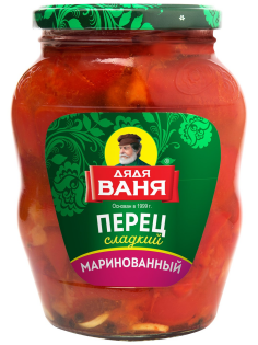 Перец маринованный Дядя Ваня Сладкий, 680г
