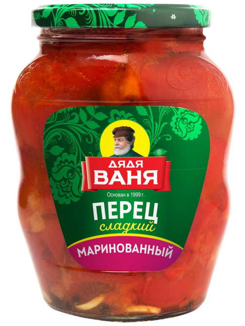 Перец маринованный Дядя Ваня Сладкий, 680г