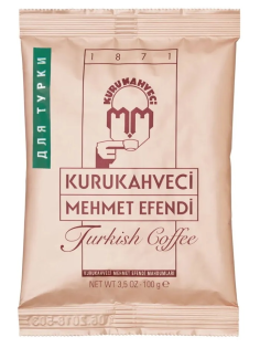 Кофе Mehmet Efendi турецкий натуральный молотый, 100г