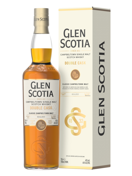 Виски шотландский Glen Scotia Double Cask в подарочной упаковке, 0.7л