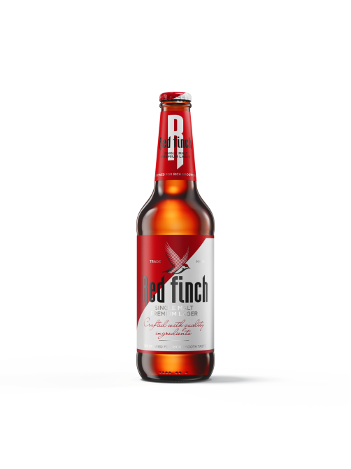 Пиво Red Finch светлое пастеризованное, 0.45л