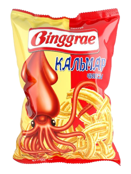 Чипсы Binggrae кальмар, 50г