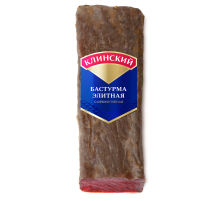 Бастурма из говядины Клинский Элитная сырокопченая, ~200г