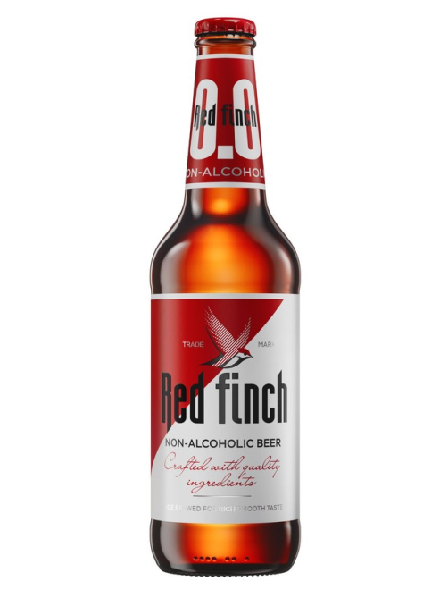 Пиво Red Finch безалкогольное, 0.45л