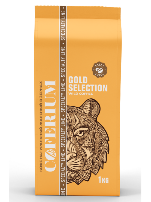 Кофе Coferium Gold selection в зернах, 1кг