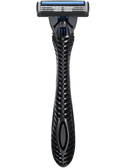 Бритва мужская BIC Flex 3 Hybrid 3 лезвия плавающая головка, 1 ручка и 2 сменные кассеты