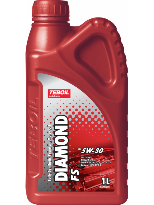 Масло моторное Teboil Diamond FS 5W-30, 1л