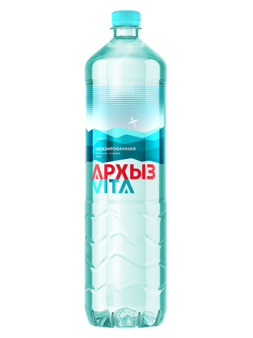 Вода Архыз Vita горная природная негазированная, 1.5л x 6 шт